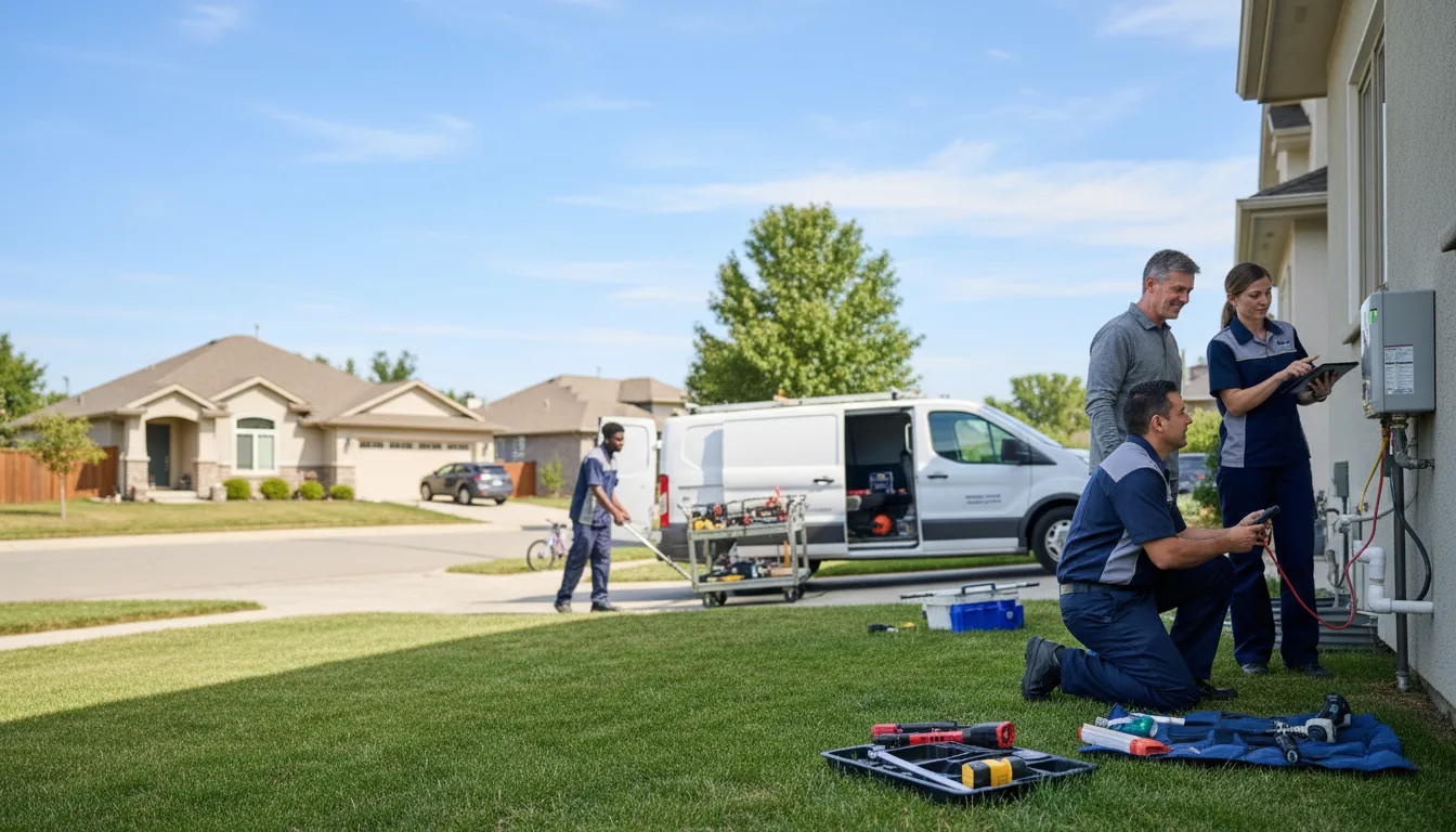 Tankless water heater service in Bartlett, NE